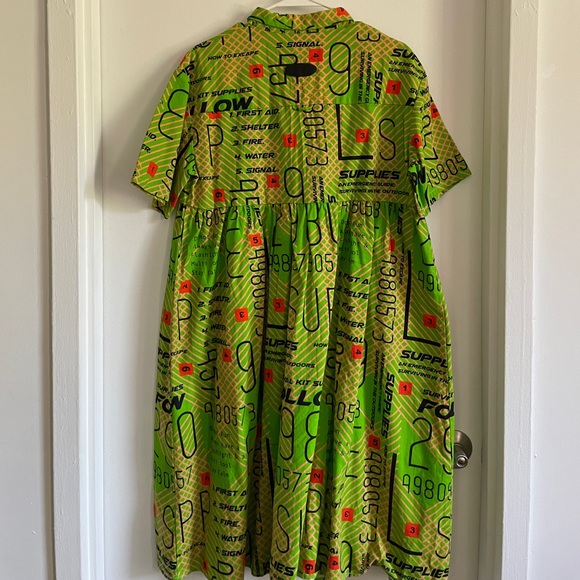 oversized COLLUSION statement dress from ASOS. worn once. - Picture 4 of 4